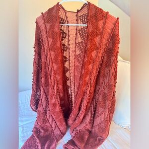 Rust Cardigan/Duster/Kimono
